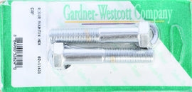 GARDNERWESTCOTT RISER BOLTS CHROME HEX CAP 1/2-20 X 2 3/4 FINE THREAD 02-11431