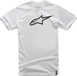 ALPINESTARS AGELESS TEE WHITE/BLACK LG 1032-72030-2010-LG