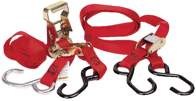 ANCRA QUAD PAK TIE-DOWNS 66" X 1" 4/PK 45211-10-atv motorcycle utv parts accessories gear helmets jackets gloves pantsAll Terrain Depot