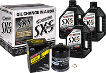 Load image into Gallery viewer, MAXIMA SXS QUICK CHANGE KIT 10W-50 WITH BLACK OIL FILTER 90-219013