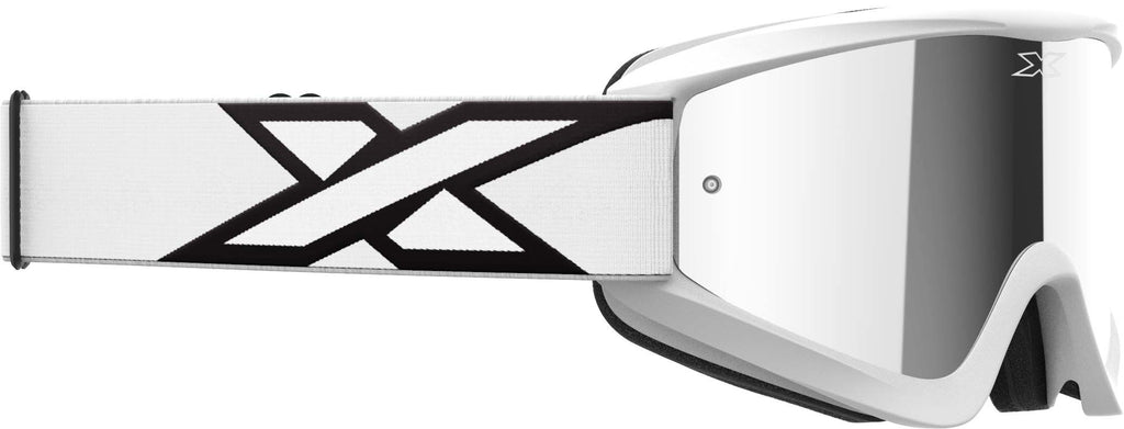 EKS BRAND FLATOUT WHITE/BLACK SILVER MIRROR 067-60375