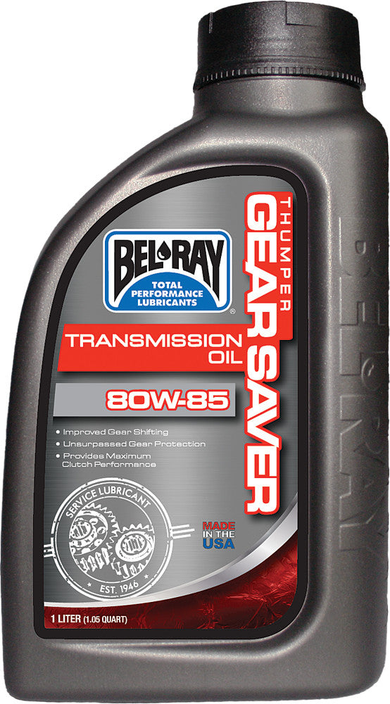 BEL-RAY THUMPER GEAR SAVER TRANSMISSION OIL 1L 99510-B1LW