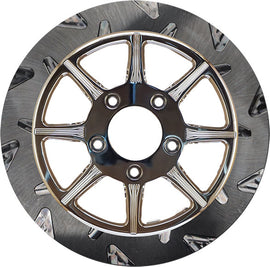 LYNDALL BRAKES HIGH CARBON STEEL PHOENIX REAR ROTOR CHROME 11.5