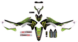 D'COR COMPLETE KIT 19 MONSTER KAW KXF 450 WHITE BG 20-20-749