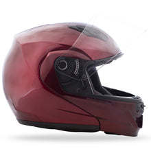 Load image into Gallery viewer, GMAX MD-04 MODULAR HELMET WINE RED SM G104104