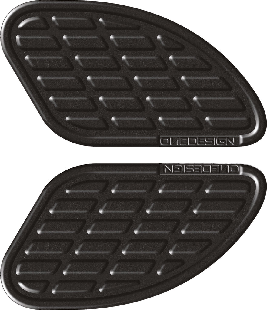 ONE EMBLEMS SOFT TOUCH LEATHER L&R BLACK TANKPAD BUMPS13P