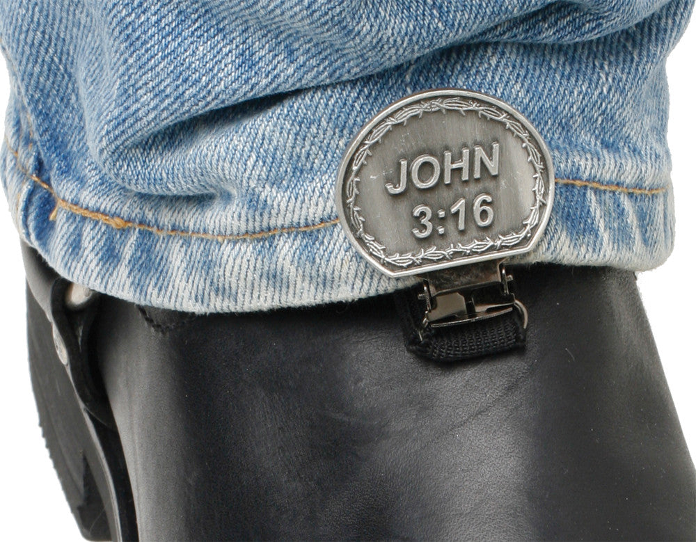 RYDER CLIPS STIRRUP/STRAP BOOT TYPE (JOHN 3:16) CNS-FC-atv motorcycle utv parts accessories gear helmets jackets gloves pantsAll Terrain Depot