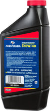 Load image into Gallery viewer, FIRE POWER SYNTHETIC 4-STROKE OIL W/ESTER 10W-40 QT 12/CASE 196984
