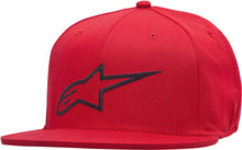 Load image into Gallery viewer, ALPINESTARS AGELESS FLAT BILL HAT RED/BLACK SM/MD 1035-81015-3010-S/M