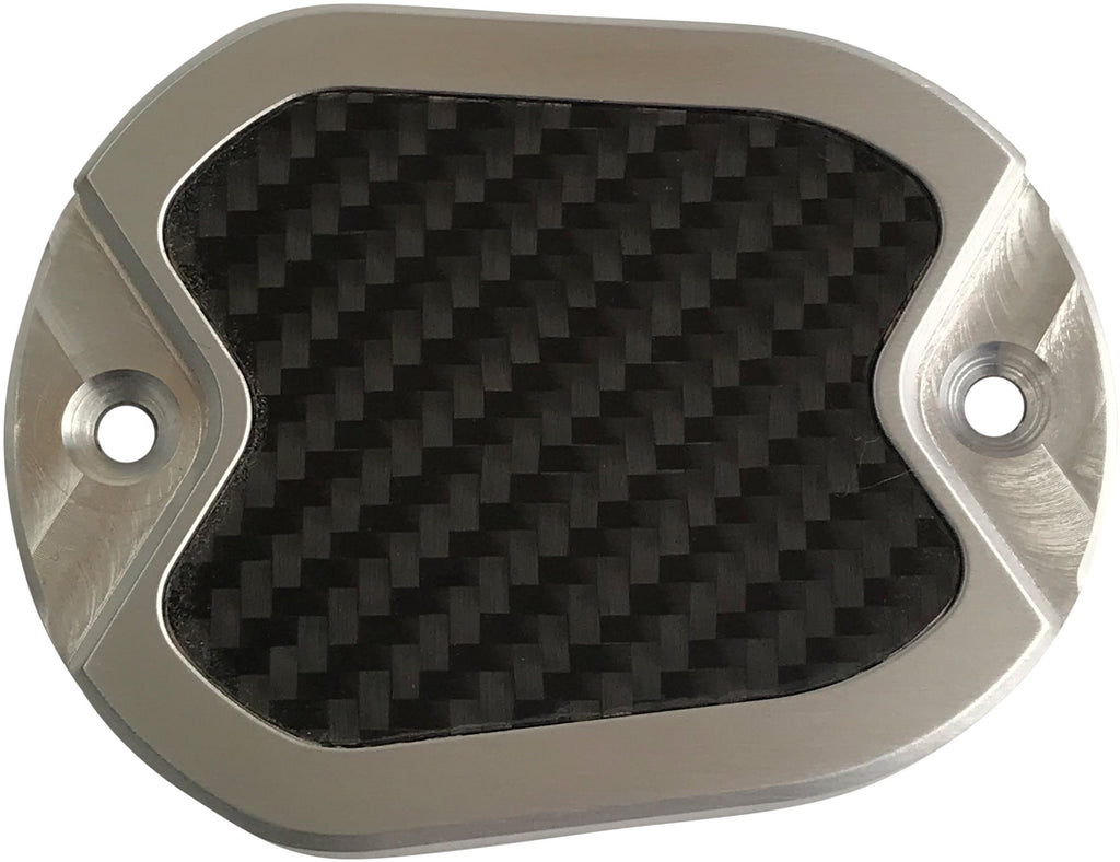 BRASS BALLS MASTER CYL COVER CARBON NATURAL XL 04-17 BB08-217