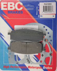 EBC BRAKE PADS FA105X-atv motorcycle utv parts accessories gear helmets jackets gloves pantsAll Terrain Depot