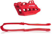 Load image into Gallery viewer, ACERBIS CHAIN GUIDE SLIDER KIT RED 2666240004