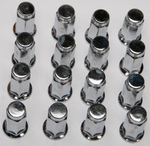 Load image into Gallery viewer, ITP 16/PK 3/8"-24 FLAT BASE CHROME LUG NUTS ALUG11BX