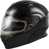 GMAX MD-01S MODULAR SNOW HELMET W/ELECTRIC SHIELD BLACK XS G4010023D