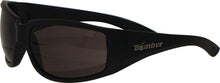Load image into Gallery viewer, BOMBER STINK-BOMB SAFETY EYEWEAR MATTE BLACK W/SMOKE LENS ST103