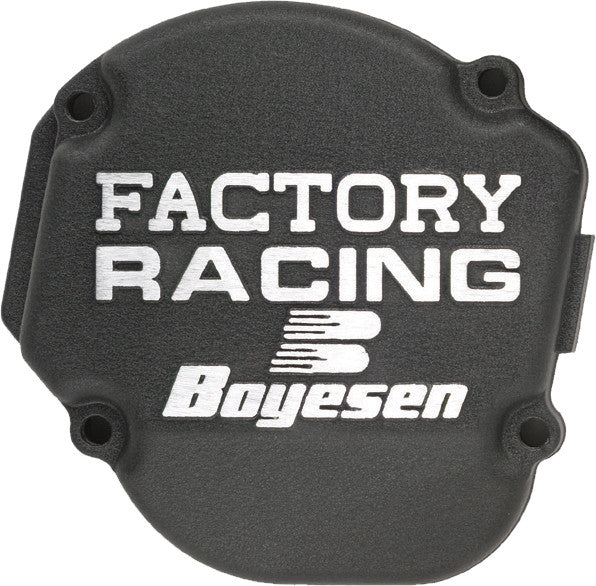 BOYESEN FACTORY RACING IGNITION COVER BLACK SC-00B