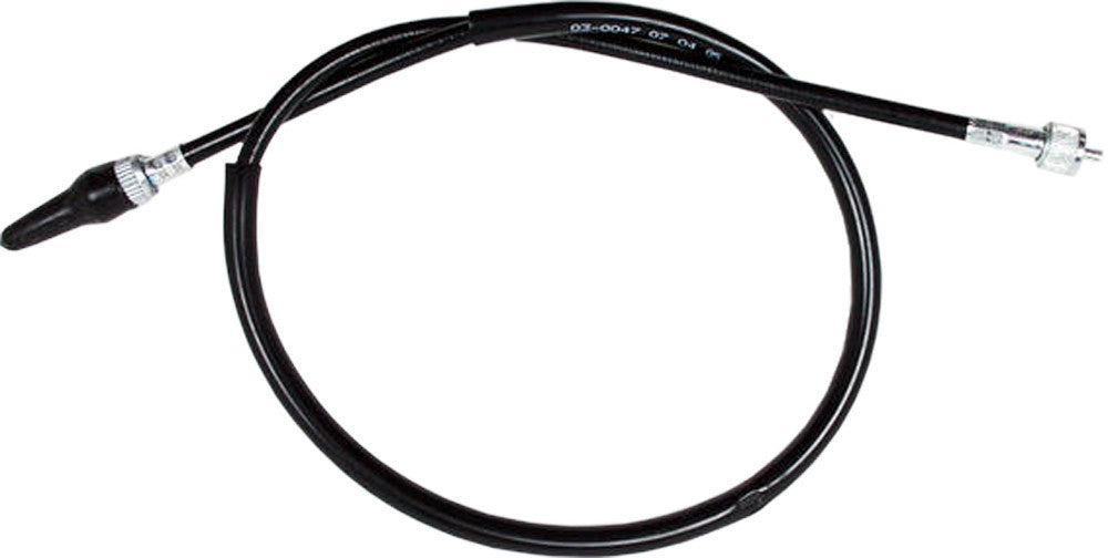 MOTION PRO BLACK VINYL SPEEDO CABLE 03-0047