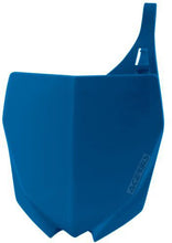 Load image into Gallery viewer, ACERBIS FRONT NUMBER PLATE BLUE 2171750003