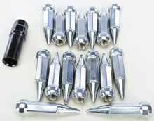 Load image into Gallery viewer, SEDONA SPIKE LUG NUT 12MMX1.25 60' CHROME TAPERED 17MM HD W/KEY ALUG-SC-19BX