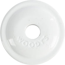 Load image into Gallery viewer, WOODYS ROUND DIGGER SUPPORT PLATE 48/PK WHITE AWA-3815-atv motorcycle utv parts accessories gear helmets jackets gloves pantsAll Terrain Depot
