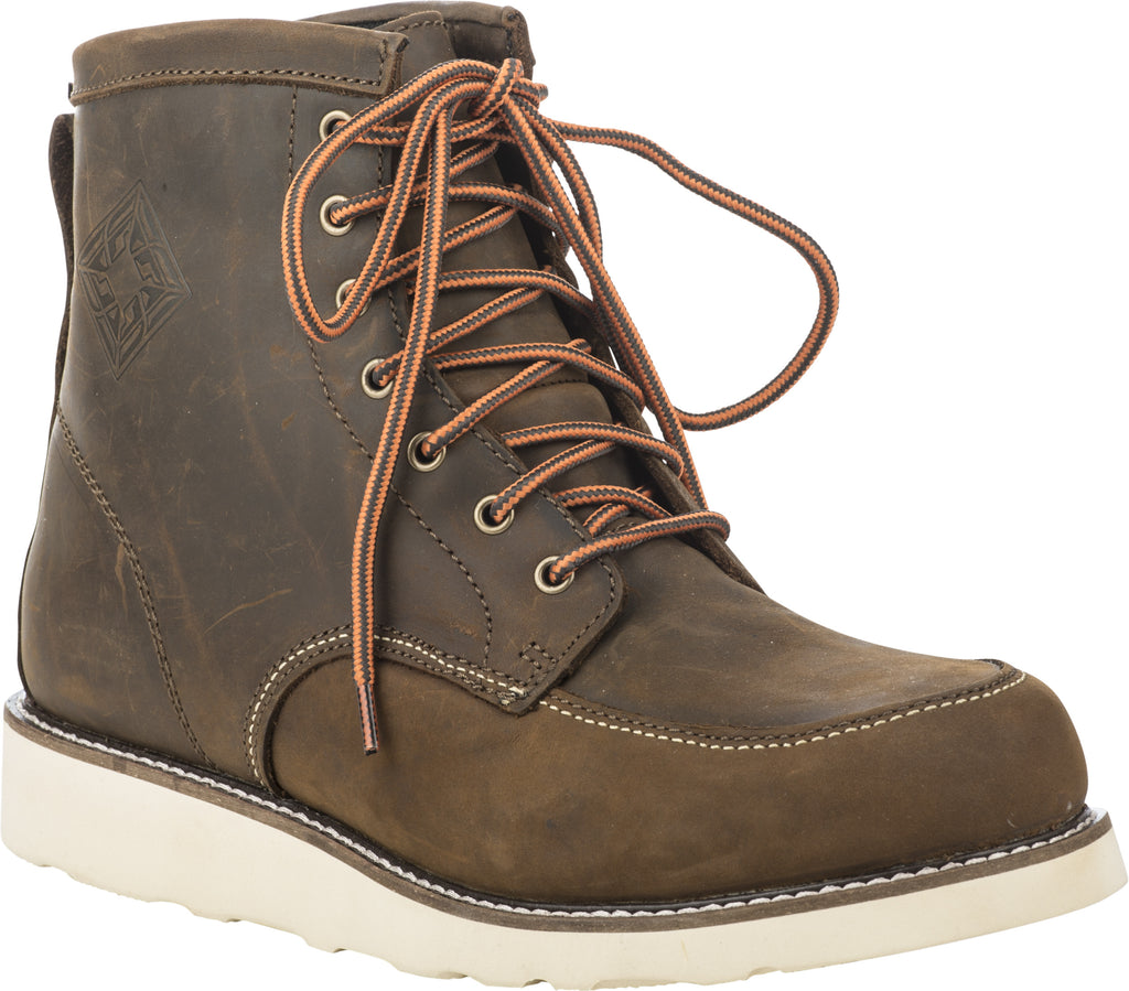 FLY RACING TRADESMAN BOOTS BROWN SZ 06 #6199 361-100~06