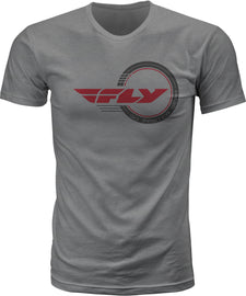 FLY RACING FLY STANDARD ISSUE TEE GREY HEATHER 3X 352-0363~7