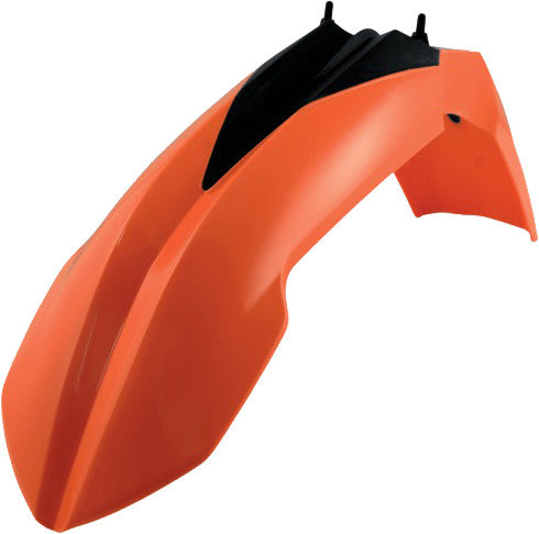 ACERBIS FRONT FENDER ORANGE 2082010237-atv motorcycle utv parts accessories gear helmets jackets gloves pantsAll Terrain Depot