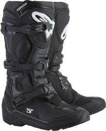 ALPINESTARS TECH 3 ENDURO BOOTS BLACK SZ 13 2013118-10-13