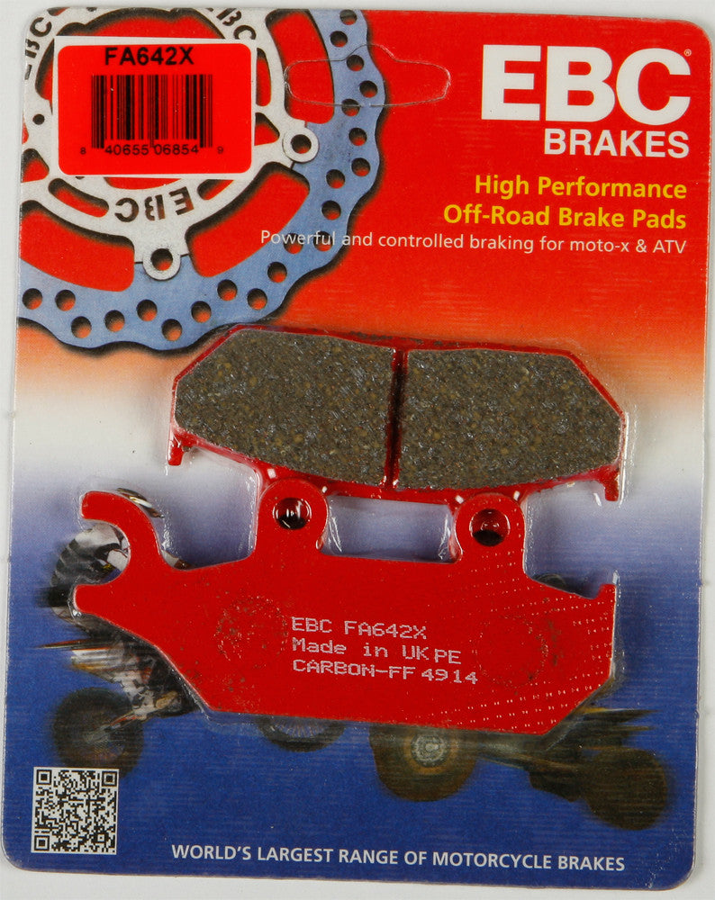 EBC BRAKE PADS FA642X-atv motorcycle utv parts accessories gear helmets jackets gloves pantsAll Terrain Depot