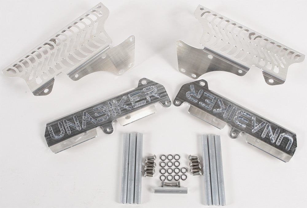 UNABIKER RADIATOR GUARD (NATURAL) HF150R-A