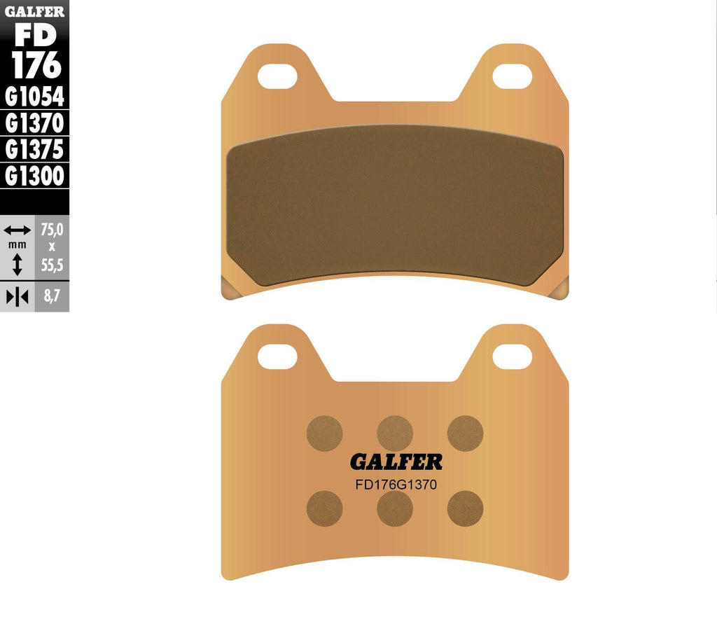 GALFER BRAKE PADS SINTERED FD176G1370 FD176G1370