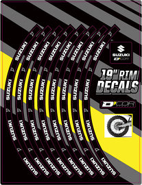 D'COR RIM DECALS 19