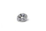 BAGGERNATION AXLE W/YAFTERBURNER CAPS CHROME 00-07 FLT YAXLE-07-YB-C