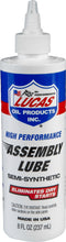 Load image into Gallery viewer, LUCAS SEMI-SYNTHETIC ASSEMBLY LUBE 8 OZ 10153