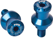 Load image into Gallery viewer, PUIG SWINGARM SPOOLS HI-TECH 10MM BLUE 2/PK 5924A