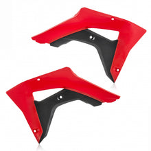 Load image into Gallery viewer, ACERBIS RADIATOR SHROUDS RED/BLACK 2645451018