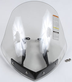 NATIONAL CYCLE GLADIATOR WINDSHIELD W/BLACK MOUNTS (LIGHT TINT) N2706