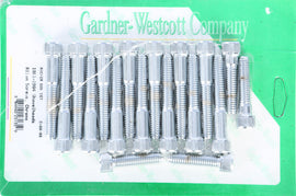 GARDNERWESTCOTT ROCKER BOX COVER SET CHROME 81-84 SHOVELHEAD C-80-08