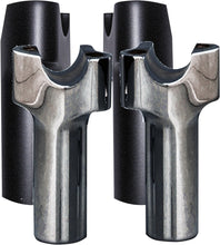 Load image into Gallery viewer, WILD 1 CHUBBY RISERS BLACK 3.5" STRAIGHT WO529B