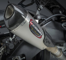 Load image into Gallery viewer, YOSHIMURA EXHAUST STREET ALPHA-T SLIP-ON SS-SS-CF WORKS 11181BP520