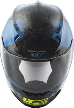 Load image into Gallery viewer, FLY RACING REVOLT LIBERATOR HELMET BLUE/HI-VIS XS 73-8372-1