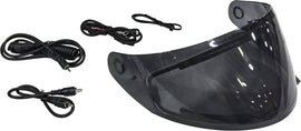 GMAX SHIELD ELECTRIC LENS SMOKE W/CORD KIT FF-98 G098009