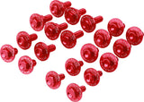 ZETA ALUMINUM BOLT KIT RED ZE88-5042