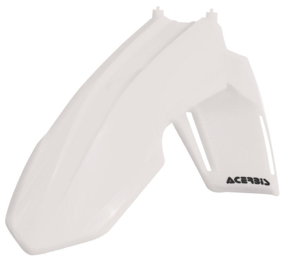 ACERBIS FRONT FENDER WHITE 2113640002-atv motorcycle utv parts accessories gear helmets jackets gloves pantsAll Terrain Depot