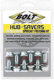 BOLT SPROCKET FASTENERS SILVER 6/PK 2008-HS.S