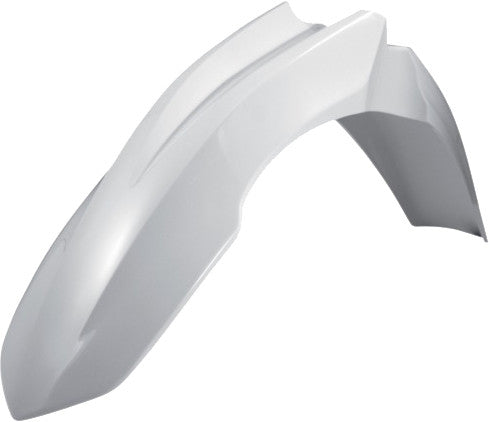 ACERBIS FRONT FENDER WHITE 2141810002-atv motorcycle utv parts accessories gear helmets jackets gloves pantsAll Terrain Depot