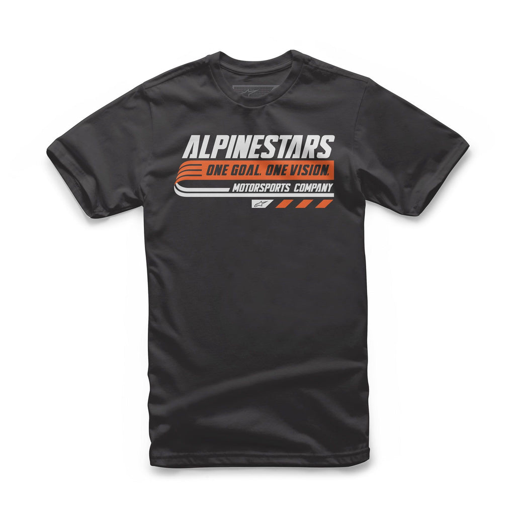 ALPINESTARS YOUTH BRAVO TEE BLACK MD 3038-72006-10-M