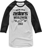 ALPINESTARS ENTICE PREM TEE WHITE/BLACK MD 1139-73030-2010-M