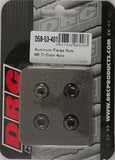 DRC ALUMINUM FLANGE NUTS TITANIUM M6X12MM 4/PK D58-53-401