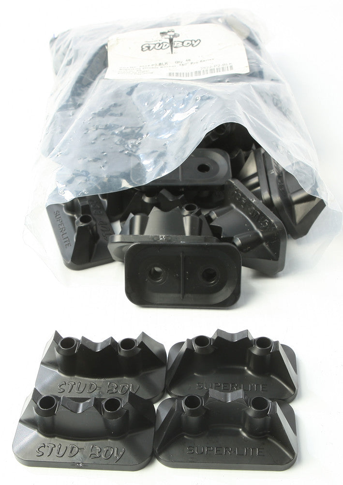 STUD BOY SUPER-LITE PRO SERIES DOUBLE BACKERS .75" 48/PK BLACK 2522-P2-BLK-atv motorcycle utv parts accessories gear helmets jackets gloves pantsAll Terrain Depot